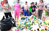 Tiểu thương đập tường giải cứu hàng hóa ở vụ cháy chợ Quang
